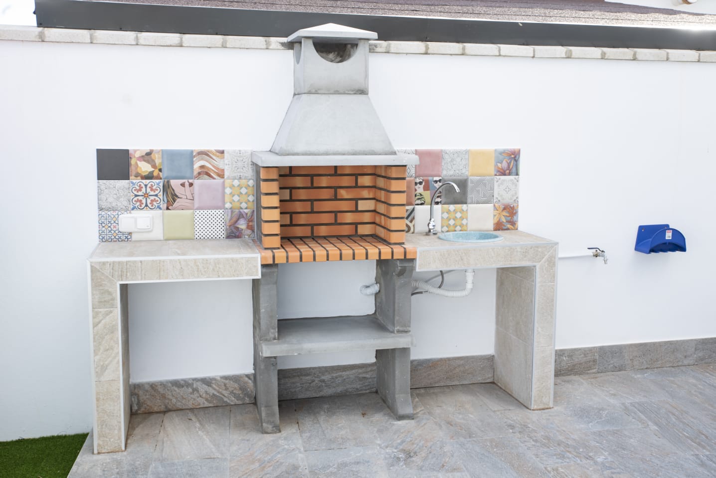 Casa Hilario — zona de barbacoa